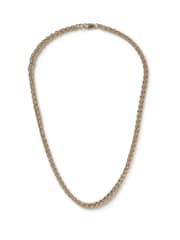 DCK Mens Yellow Gold Tone Premium Rope Chain Necklace - Image 1 of 2