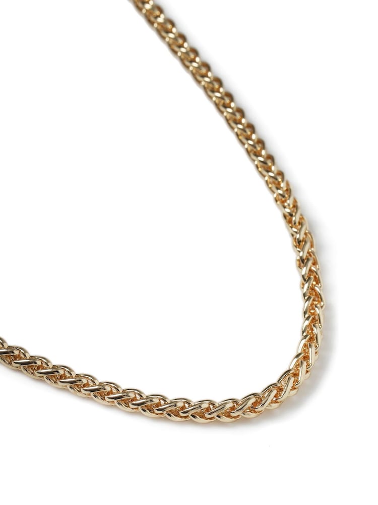 DCK Mens Yellow Gold Tone Premium Rope Chain Necklace - Image 2 of 2