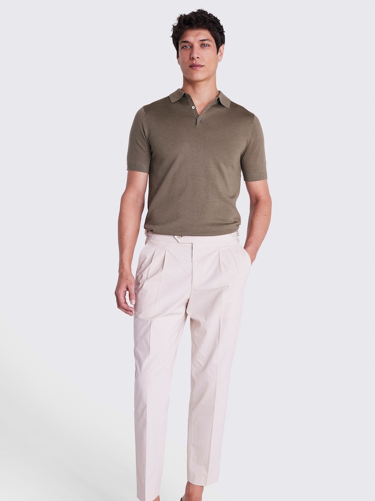 Зелений - В'язані сорочки поло MOSS Merino - Image 2 of 5