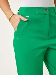 Roman Green Petite Full Length Stretch Trousers - Image 5 of 8