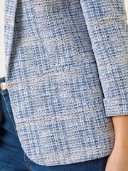 Roman Blue Petite Revere Collar Jacket - Image 5 of 5