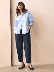 Azul marino - Forever Comfort® Hardware Slingback Block Heels - Imagen 9 de 10