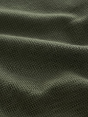 Green Textured Zip Through Shacket - Image 8 of 9