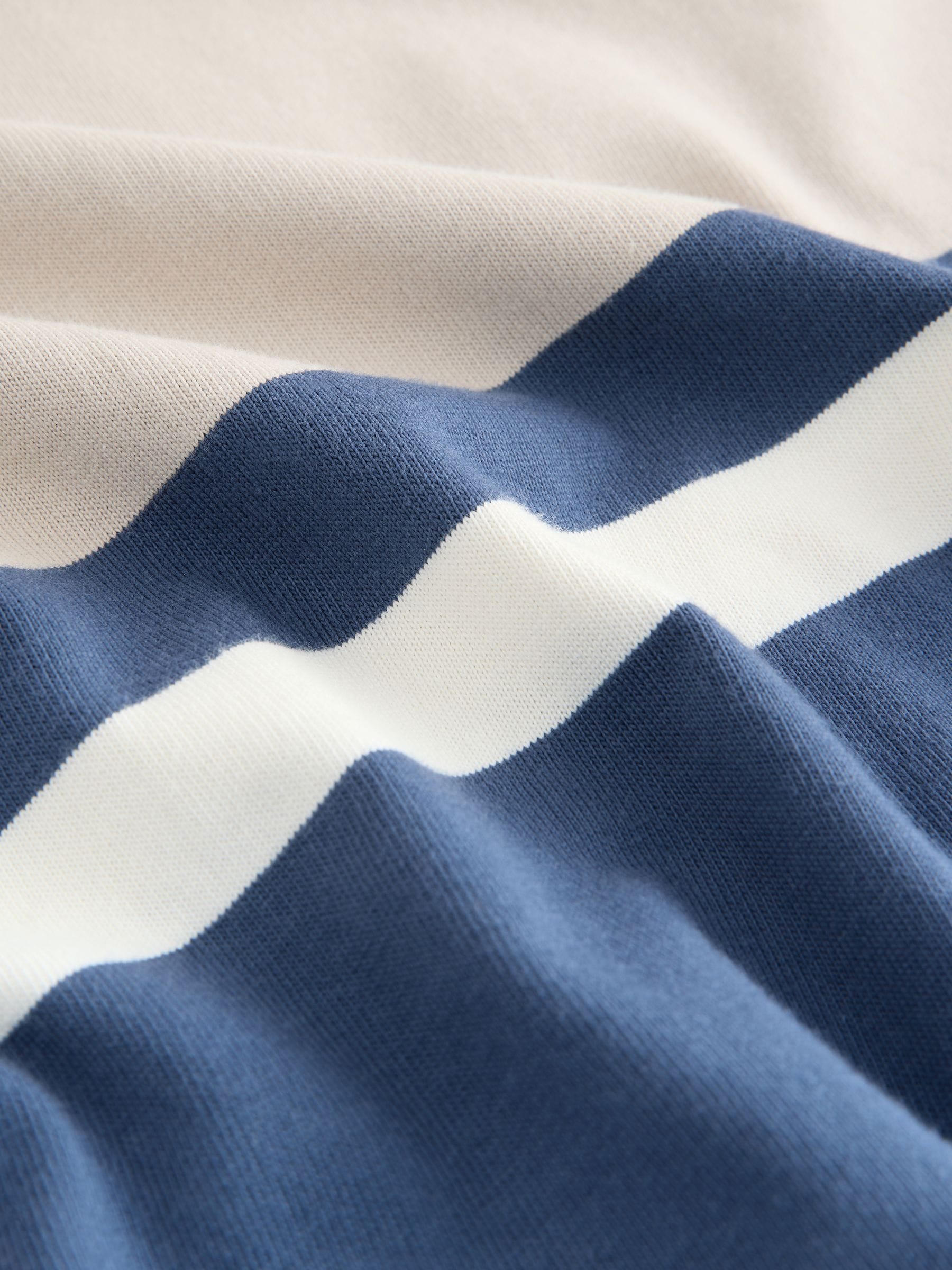 Buy Blue/Neutral Stripe Rugby Shirt from Next Canada