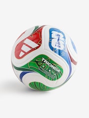 adidas White/Blue/Red Fifa World Cup 26 Trionda League Junior 350 Football - Image 2 of 5