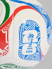 adidas White/Blue/Red World Cup 26 Trionda Club Ball - Image 4 of 4