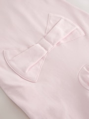 Baker by Ted Baker 2 Piece Stone Printed Sleepsuits & Hats Set - Image 6 of 7