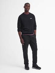 Barbour® International Black Essential Crew Jumper - Image 2 of 6