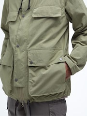 Barbour® Green Re-Eng Durham Bleache Jacket - Image 6 of 7