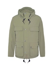Barbour® Green Re-Eng Durham Bleache Jacket - Image 7 of 7