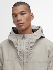 Barbour® Grey Re-Eng Enduran Concret 100% Cotton Jacket - Image 5 of 7