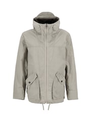 Barbour® Grey Re-Eng Enduran Concret 100% Cotton Jacket - Image 7 of 7