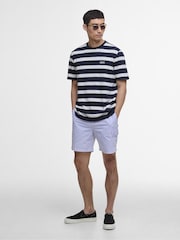 Barbour® International Blue Luca Stripe 100% Cotton T-Shirt - Image 4 of 6