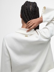 Barbour® Cream Alma Knit Cardigan - Image 5 of 7
