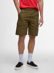 Barbour® Green Ripstop Light 100% Cotton Shorts - Image 2 of 7