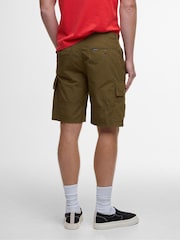 Barbour® Green Ripstop Light 100% Cotton Shorts - Image 3 of 7