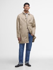 Barbour® Natural Rokig Waterproof Washed Jacket - Image 3 of 6