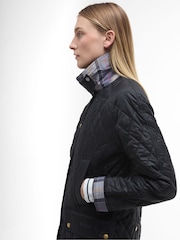 Barbour® Black Beadnell Quilt Jacket - Image 5 of 8