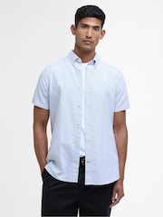 Barbour® Blue Stripe Ox 100% Cotton Shirt - Image 1 of 6