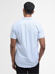Barbour® Blue Stripe Ox 100% Cotton Shirt - Image 3 of 6