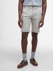 Barbour® Grey Smart Chino Mist Shorts - Image 1 of 6