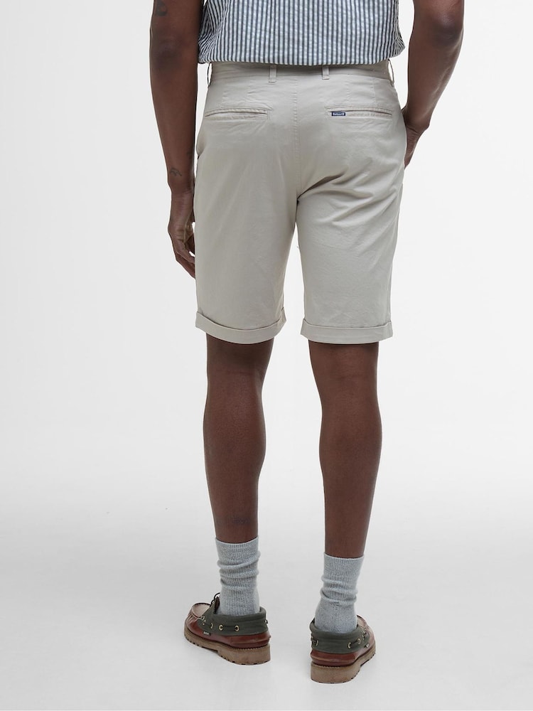 Barbour® Grey Smart Chino Mist Shorts - Image 2 of 6