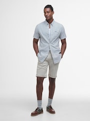 Barbour® Grey Smart Chino Mist Shorts - Image 3 of 6