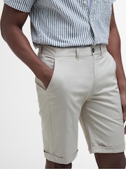 Barbour® Grey Smart Chino Mist Shorts - Image 4 of 6