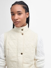 Barbour® Cream Otterburn Quilted Gilet - Image 3 of 6