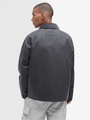 Barbour® Grey Utility Spey Waxed 100% Cotton Jacket - Image 3 of 7