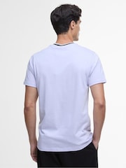 Barbour® International Luca Tipping Whisper 100% Cotton White T-Shirt - Image 2 of 6