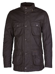Brązowy - Barbour® Wax Jacket - Image 6 of 8