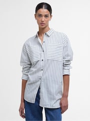 Barbour® Blue Millie 100% Cotton Shirt - Image 1 of 7