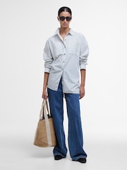 Barbour® Blue Millie 100% Cotton Shirt - Image 2 of 7