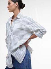 Barbour® Blue Millie 100% Cotton Shirt - Image 4 of 7