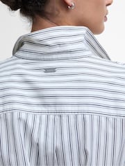Barbour® Blue Millie 100% Cotton Shirt - Image 6 of 7