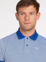 Barbour® Blue Sport 100% Cotton Polo Shirt - Image 4 of 6