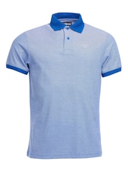 Barbour® Blue Sport 100% Cotton Polo Shirt - Image 5 of 6
