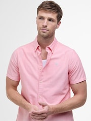 Barbour® Orange Oxtown S/S T Horizon 100% Cotton Shirt - Image 4 of 6