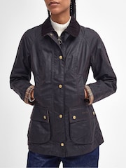 Barbour® Brown Beadnell Wax Rustic Jacket - Image 1 of 5