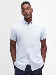 Barbour® White Stripe Ox 100% Cotton Shirt - Image 1 of 6
