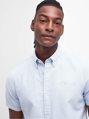 Barbour® White Stripe Ox 100% Cotton Shirt - Image 2 of 6