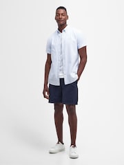 Barbour® White Stripe Ox 100% Cotton Shirt - Image 4 of 6