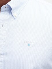 Barbour® White Stripe Ox 100% Cotton Shirt - Image 5 of 6