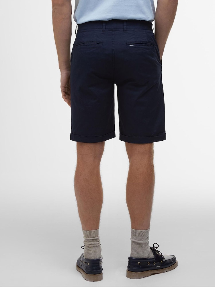 Barbour® Blue Smart Chino Shorts - Image 2 of 6