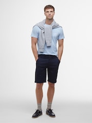 Barbour® Blue Smart Chino Shorts - Image 3 of 6