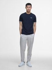 Barbour® International Blue Philip Tipped 100% Cotton T-Shirt - Image 2 of 6