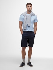 Barbour® Blue Cranmer Logo 100% Cotton T-Shirt - Image 3 of 6
