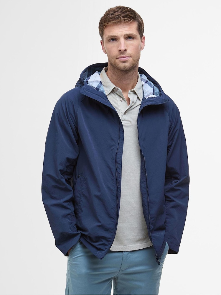 Barbour® Blue Wylam Showerproof Jacket - Image 1 of 6