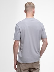 Barbour® International Split Lozenge 100% Cotton T-Shirt - Image 3 of 5